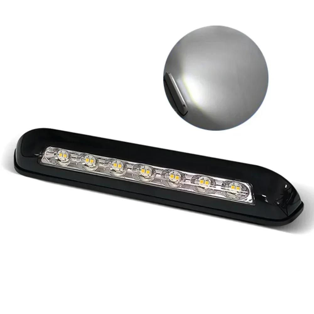 12V 6000K 8W White/warm White RV LED Awning Porch Light Waterproof Motorhome Caravan Van Camper Trailer Wall Lamps Light