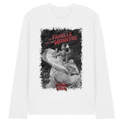 Interview With The Vampire Unisex Adult La Famille Mono Poster Long-Sleeved T-Shirt
