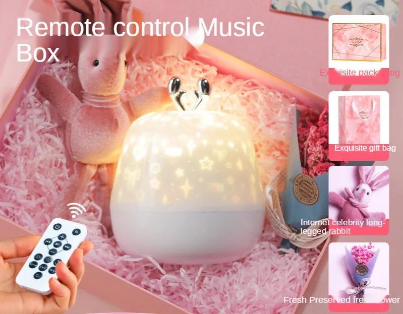 Creative Fantasy Star Light Projector Led Small Night Light 520 Children Gifts Gifts Atmosphere Lamp Do Birthday