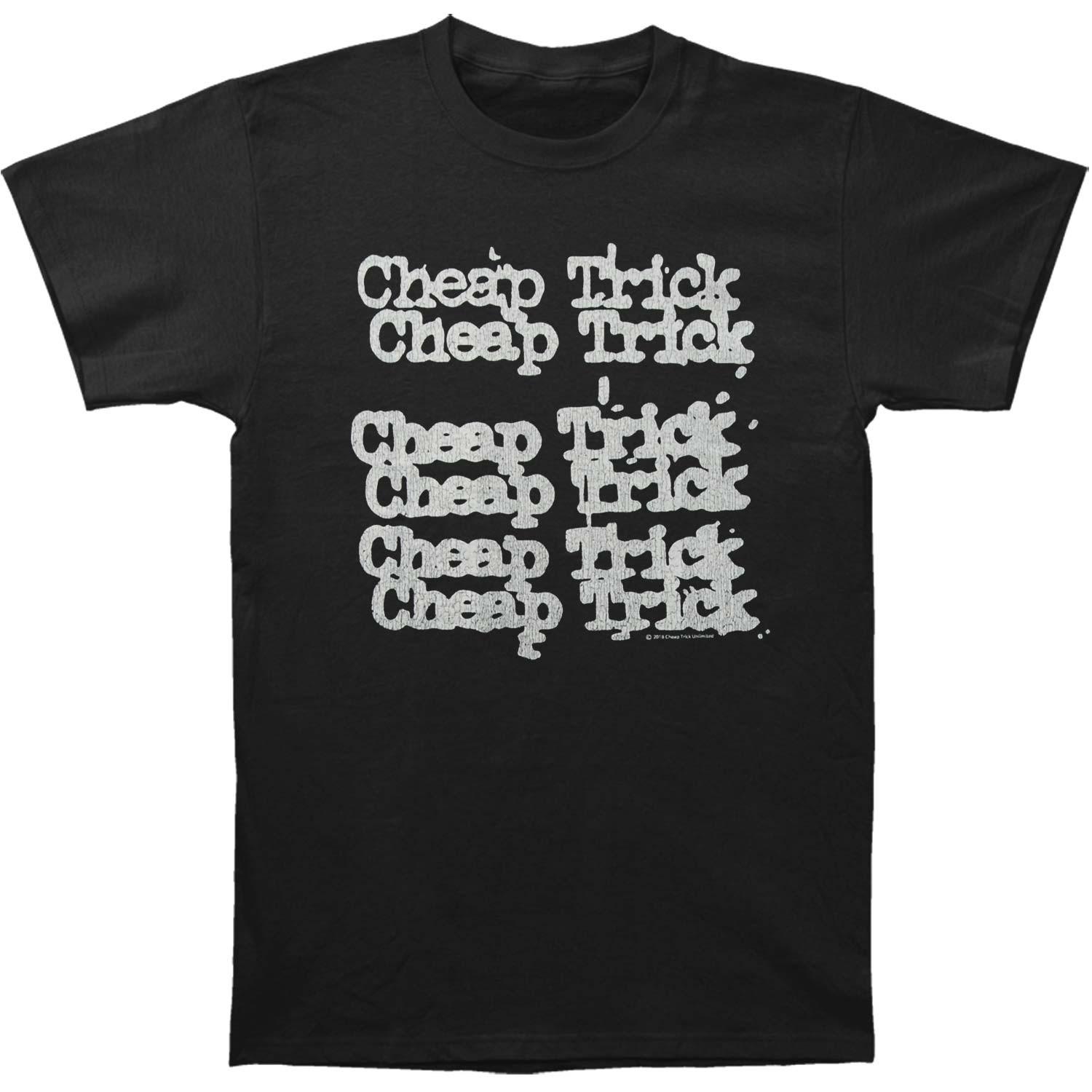 Little Boys  Cheap Trick Name Repeat T-shirt 2T Black L