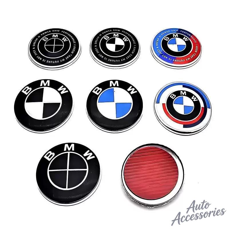 2026 Hot 45mm Car Steering Wheel M Emblem Badge Sticker For BMW E46 G80 F48 E84 G01 F30 G11 X1 X3 X5 X6 G07 F15 Auto Styling Accessories