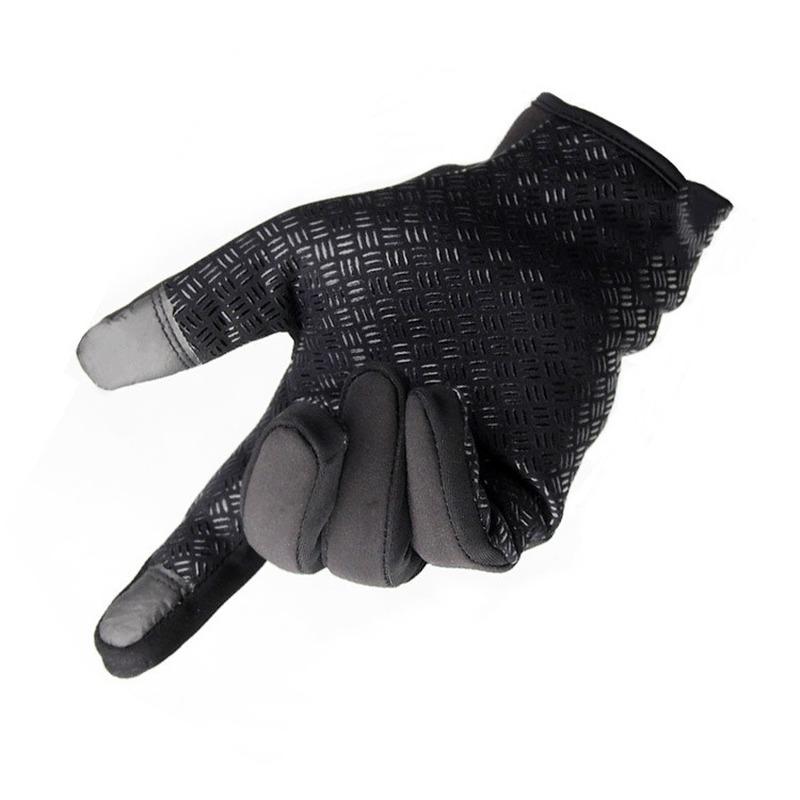 Winter Gloves Men Biking Bike Women Thermal Fleece Cold Wind Water Repellent Touch Screen Bicycle Warm Outdoor Activity Running Skiing Mitten