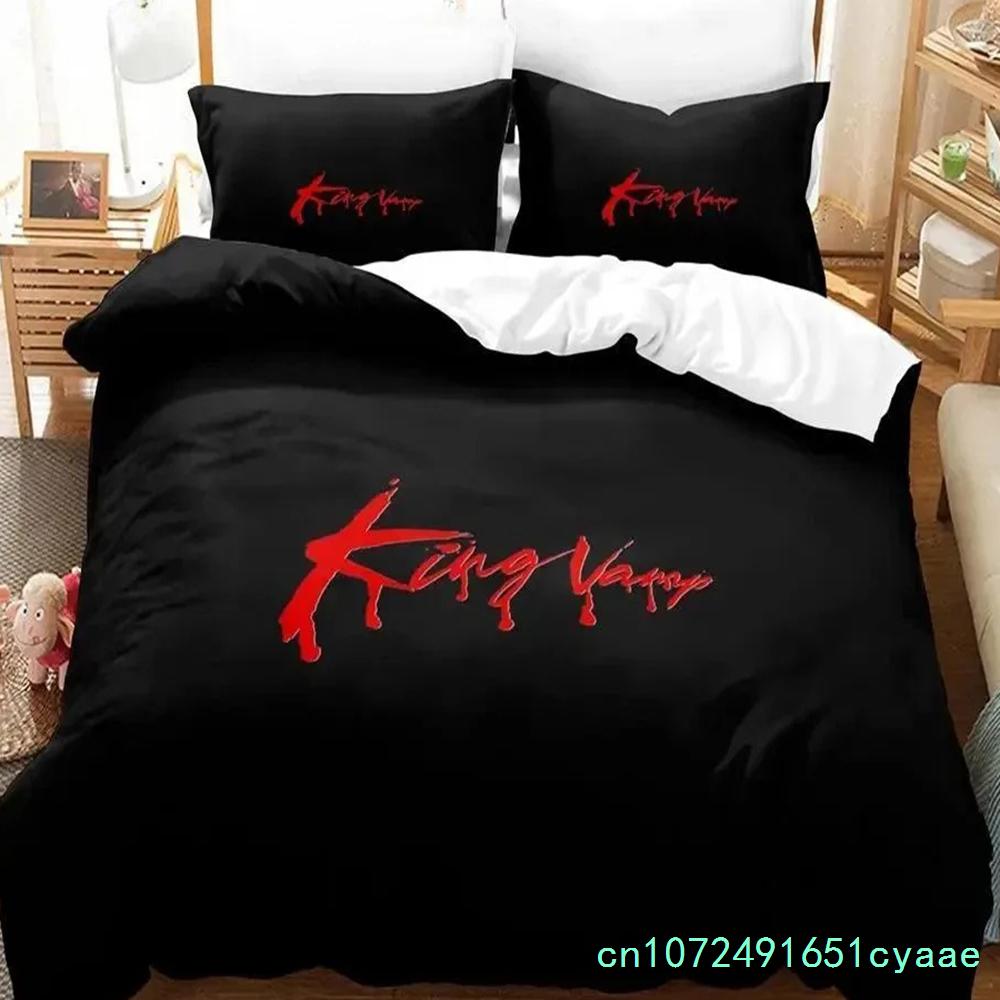 Juego de Cama Playboi Carti Individual Twin Full Queen King Size Juego de Cama Dormitorio de Niños Adultos Juegos de Funda Nórdica Impresión 3D