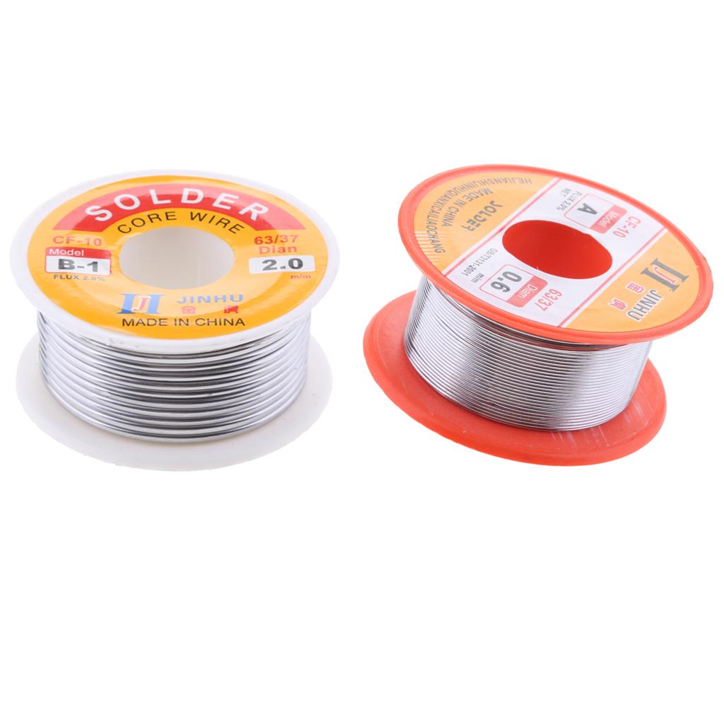 0.8mm Tin Lead Alloy Solder Iron Low Melt Point Soldering Wire Insulation Resist