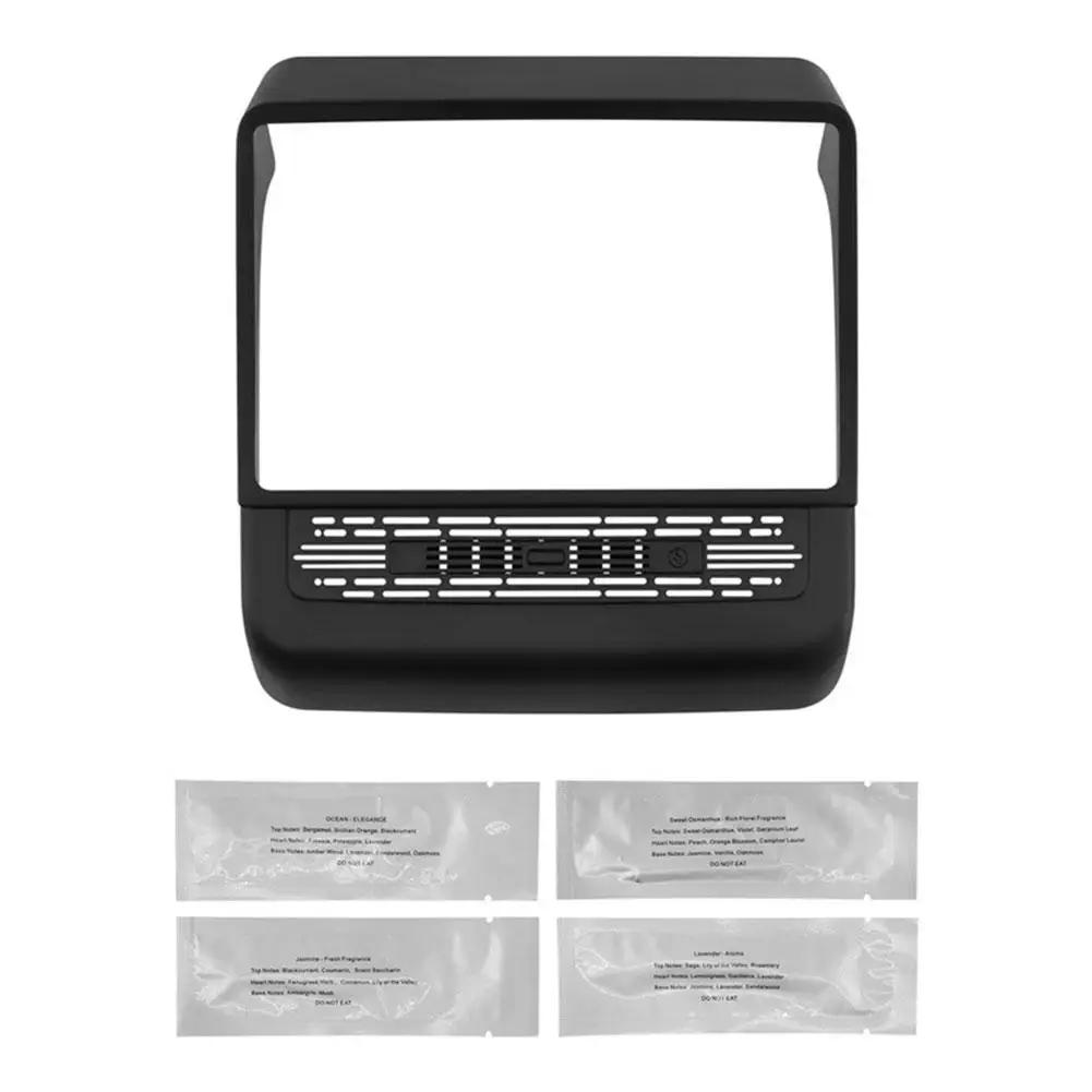 

For Tesla Y Highland Juniper Rear Center Console Air Vent Cover Vent Outlet Dust Cover Car Styling Interior Accessories D9r9 чорний