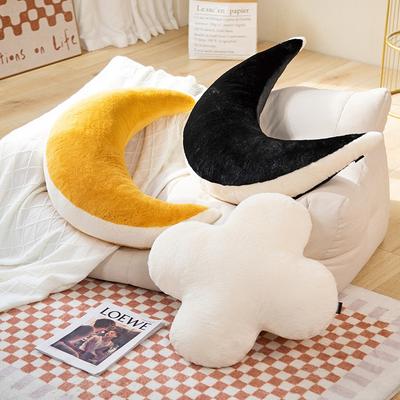 Cartoon Moon Pillow Plush Toy Lucky Clover Doll Home Sofa Pillow Cushion Decorative Ragdoll