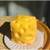 Extra Large Size Cheese Squeeze Toy Slow Rebound Cheese Stress Ball Cheese Pinch  ASMR Sensory