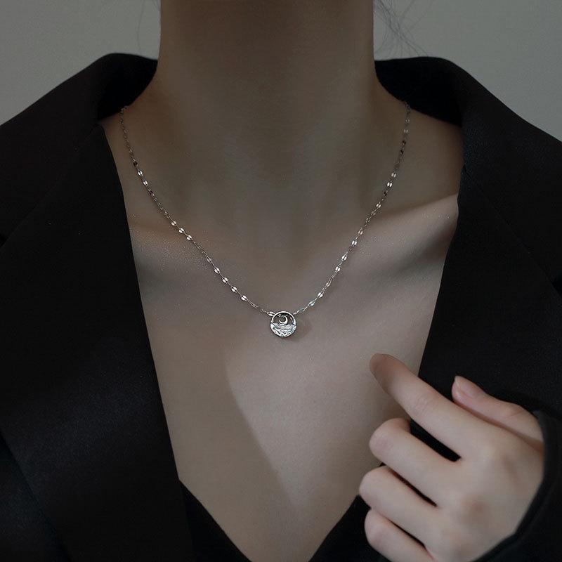 Necklace for Women Design, Light Luxury Niche Collarbone Chain, High-end Valentine's Day Gift for Girlfriend
