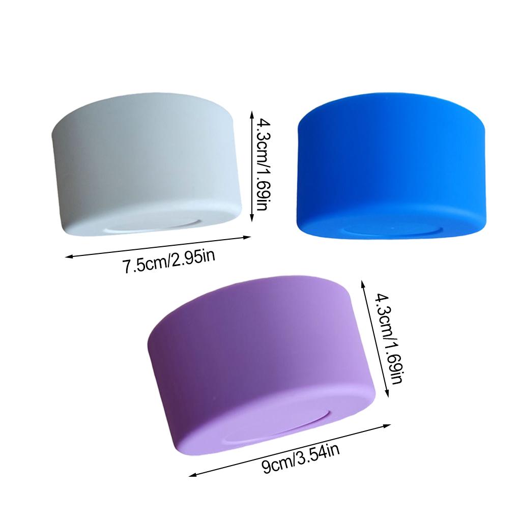 Antis-kid Water Bottle Silicone Sleeve Flask Drinking Cup Cover Anti-scalding Kettle Bottom Holder Sleeves for Hiking Indoor