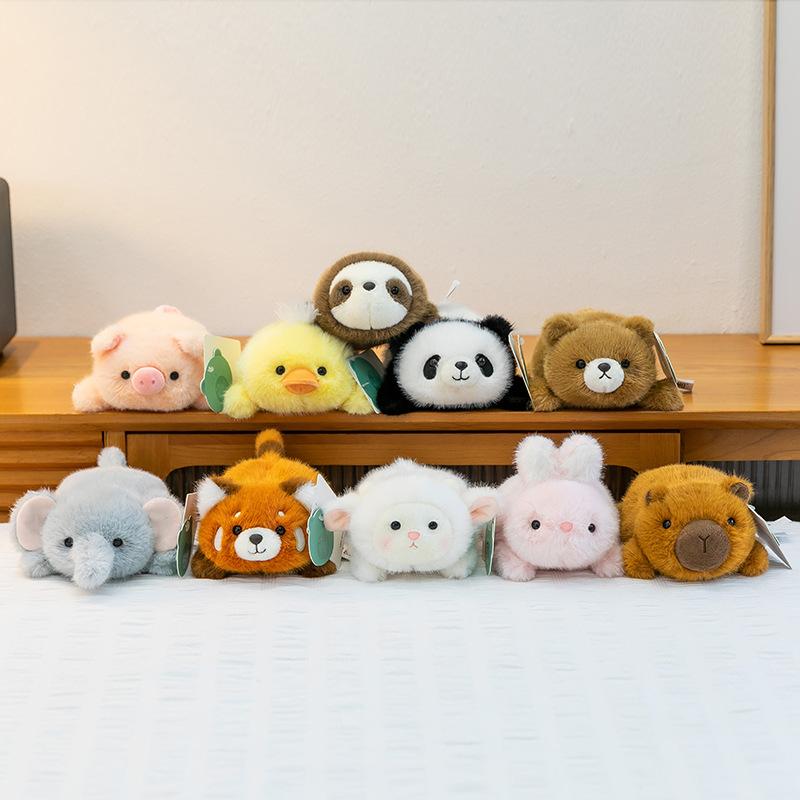 Dumpling Fragrance Palm Treasure Plush Toy Fat Bulging Panda Capybara Doll Children's Gift