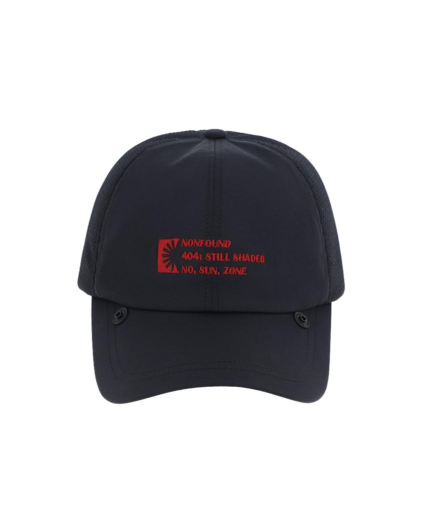 Nonpaundeu Sun Shield Sahara Ball Cap [Black]