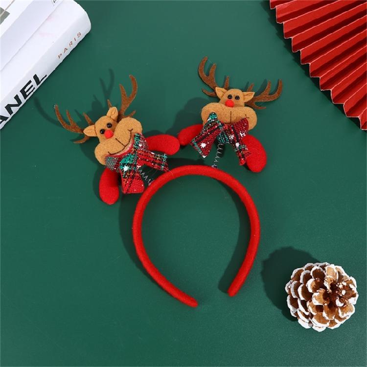 Adult Kids Christmas Theme Hairhoop New Year Party Headband Festival Accessories