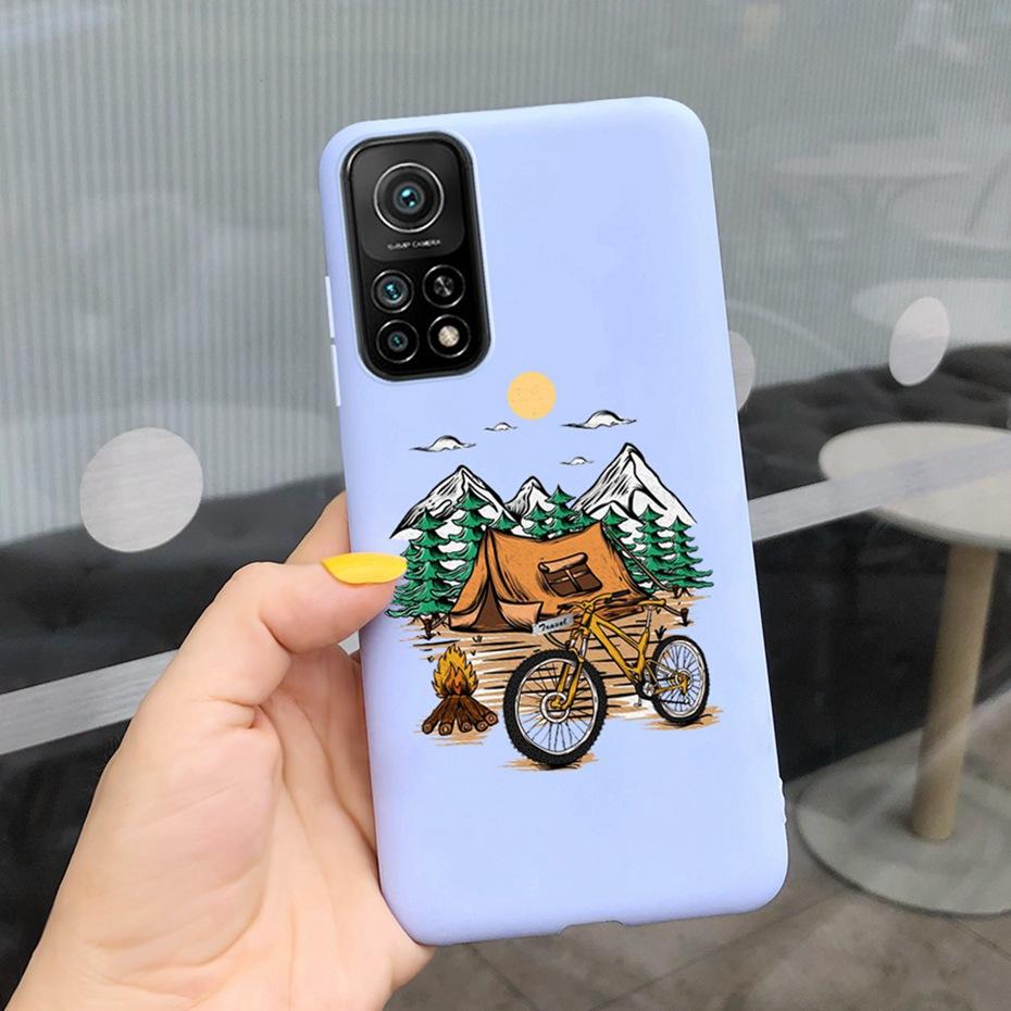 Handyhülle für Xiaomi Mi 10T Pro 5G Hülle Silikon Niedlich TPU Weiche Rückseite Hüllen für Xiaomi Mi 10T 10 T Lite Handyhülle Stoßstange