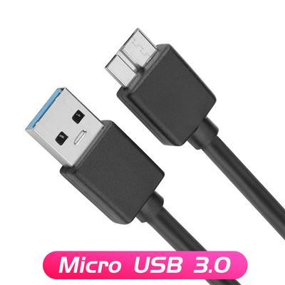 USB 3.0 samec A na Micro B kabel pro externí pevný disk HDD datový kabel napájecí nabíjecí kabel pro Samsung S5 Note3