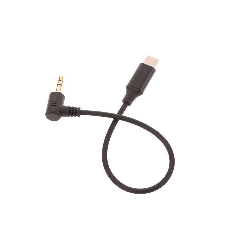 Radio Mic Collar Clip Chest Mic Adapter Cable 3.5Mm Trs To Type-C Cable