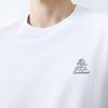 Qipai Men's Ice Algae Mud Gradient Print Round Neck T-shirt