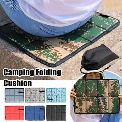 Portable Folding Cushion Camping Mat Foam Sitting Pad Waterproof Oxford Cloth Beach Hiking Small Picnic Seat Outdoor Mat