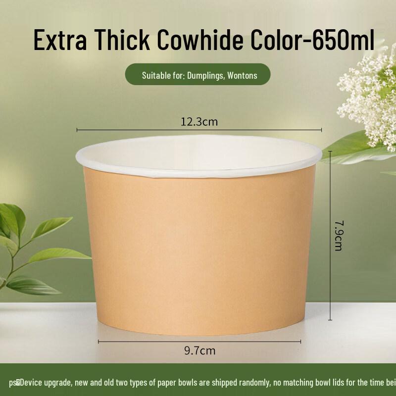 Disposable Picnic Paper Bowl Set