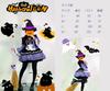AKORINA Lolita Langarm Gothic Lolita Cosplay Lila Mori Girl Lolita Magisch Damenhaft Event High School Schule Kulturell Authentische Uniform Größe
