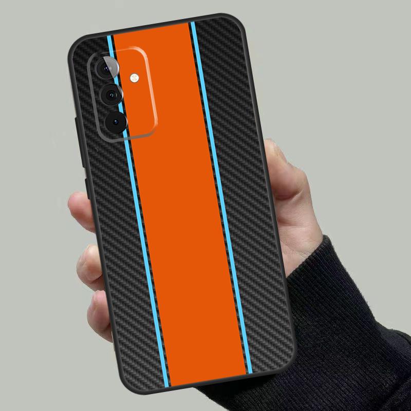 Auto-Kohlefaser-Muster für Samsung Galaxy A34 A54 A14 A24 A72 A52 A32 A22 A12 A51 A71 A13 A23 A33 A53 Handyhülle