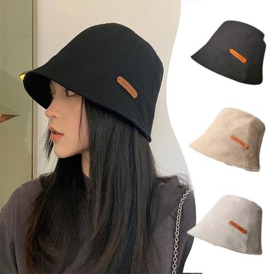 Hip Hop Outdoor Reise Panama Cap Sonnenkappen für Männer Frauen Sommer Baumwolle Eimer Hut Brief Druck Fischerhüte für Mädchen