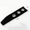 Flexible Grommet Headband Punk Style Non Slip Headband Head Bands Hollowed Out Eyelets Headband