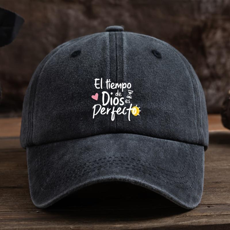 

Trendy Unisex Outdoor Fashion Baseball Cap Letter Print чёрный