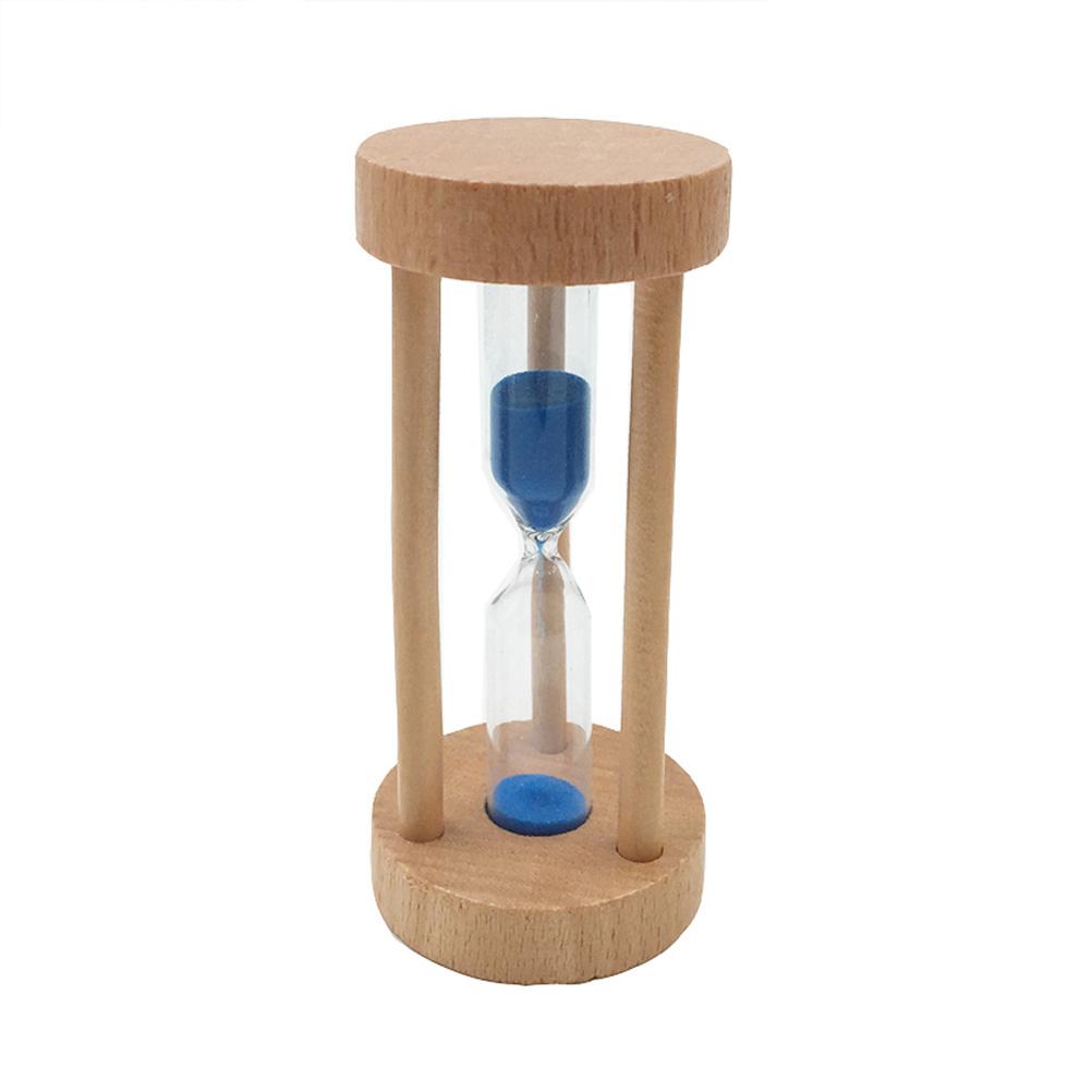 3 Min Handmade Hourglass Sand Clock Car Cooking Timer Wooden Sandglass Exercise