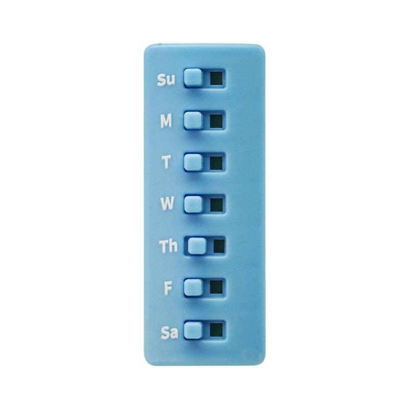 

Reusable Medication Tracker & Color-Coded Reminder System Pill Organizer Attach To Vitamin Bottles Medication Schedule Tracker синій