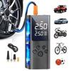 150PSI Cordless Tire Inflator Portable Tire Inflator, 150PSI Cordless Air Compressor with Digital Gauge & LED Light, USB Rechargeable, Fast Inflation