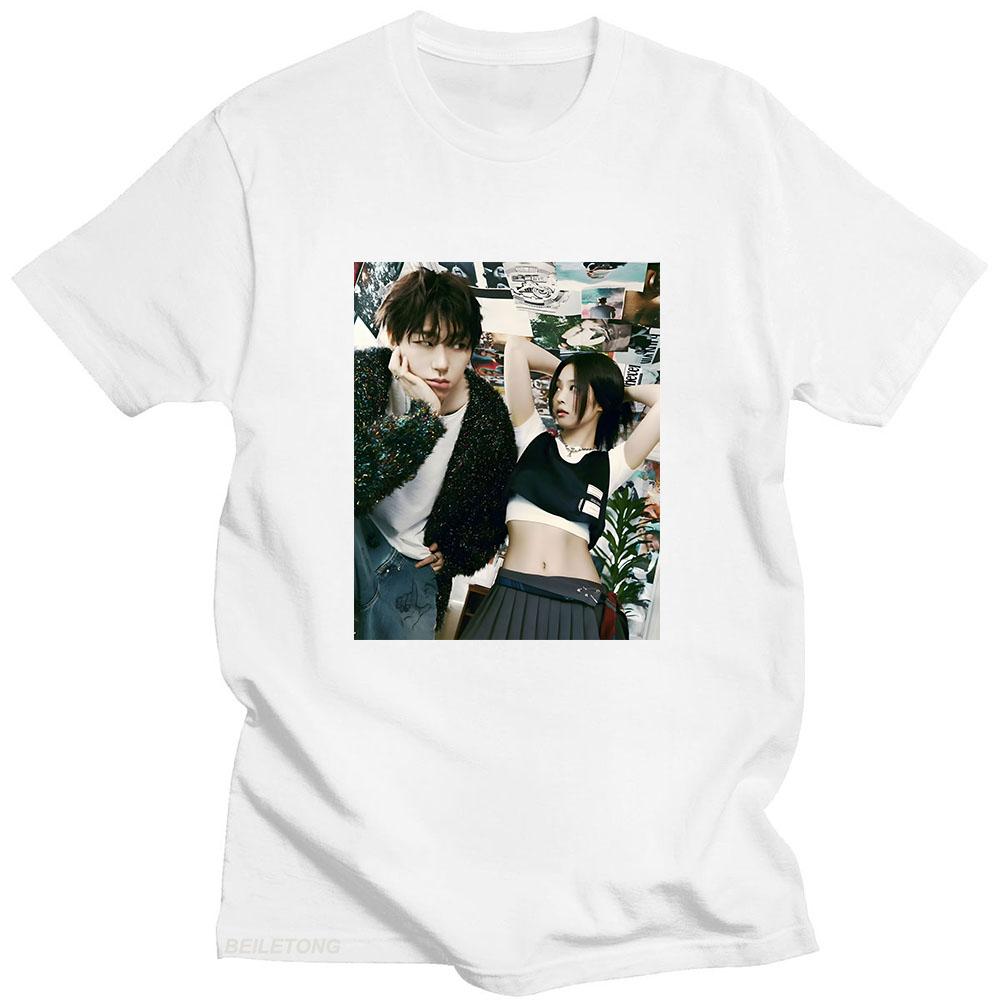 SPOT! Zico Jennie T-shirts Cotton High Quality Women Men Tee-shirt Korean Fashion Summer Comfortable Tshirts Roupas Femininas