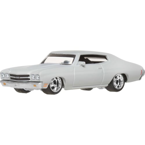 Hot Wheels Fast & Furious 1970 Chevelle SS Vehicle Model Car, Gray, JBL94, Ages 3 and Up