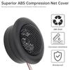 4pcs 800W High Efficiency 25mm Mini Dome Tweeter Speakers for Car Audio System with Spare Casing Black High Frequency