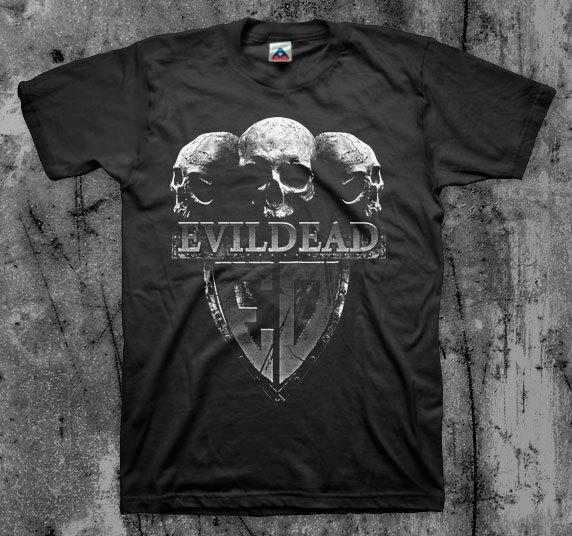 Evil Dead  Skulls  T Shirt Unisex T-Shirt S
