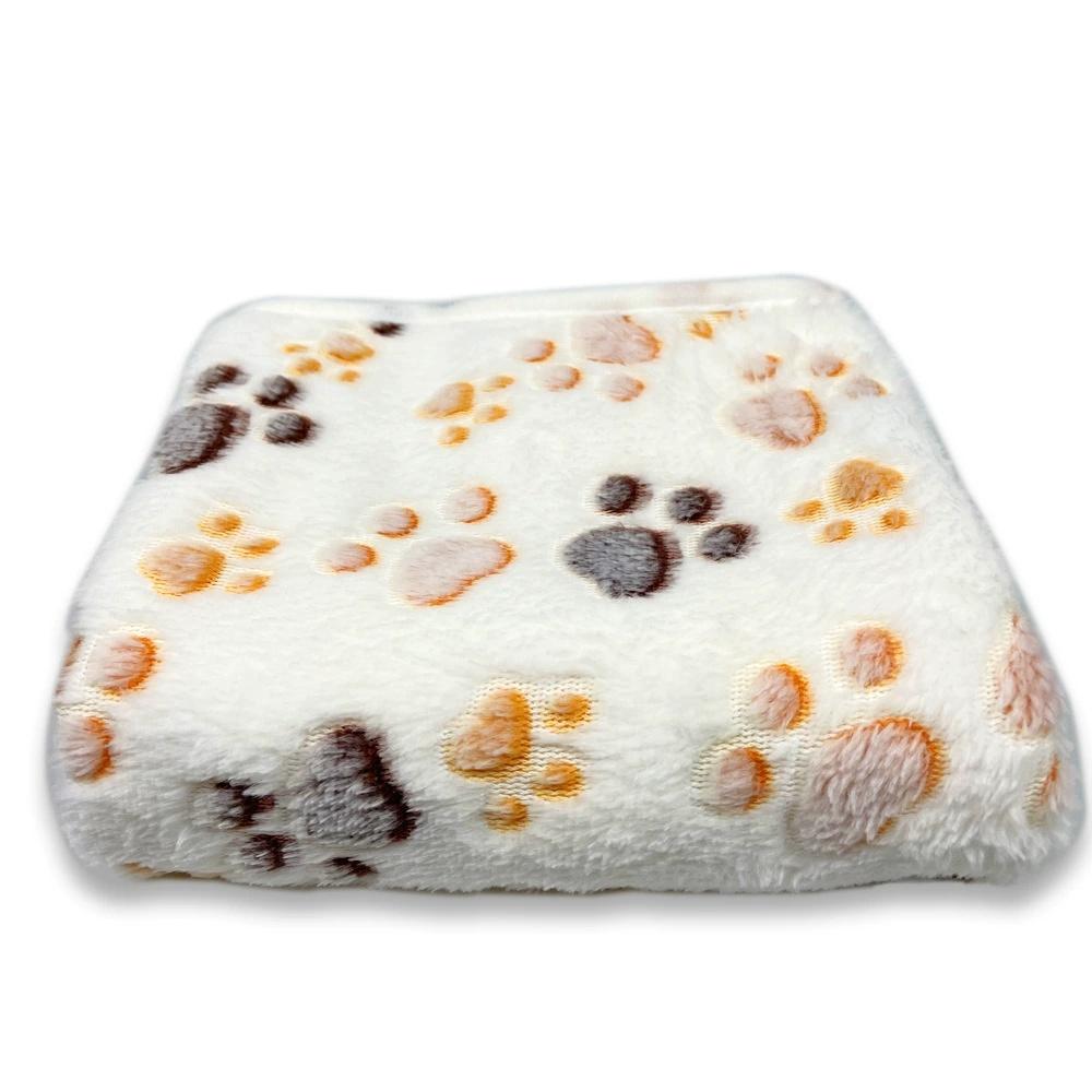 Dog Blankets Cat Soft Fluffy Fleece Pet Blanket Warm Cute Print Design Puppy Kitten Doggy Paw Small
