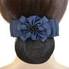 i-Remiel Tulle Floral Lace Satin Hair Cover Stylish Ribbon Bowknot Bow Crochet Bun Net Snood Hair Accesories Hair Pin Women Lady