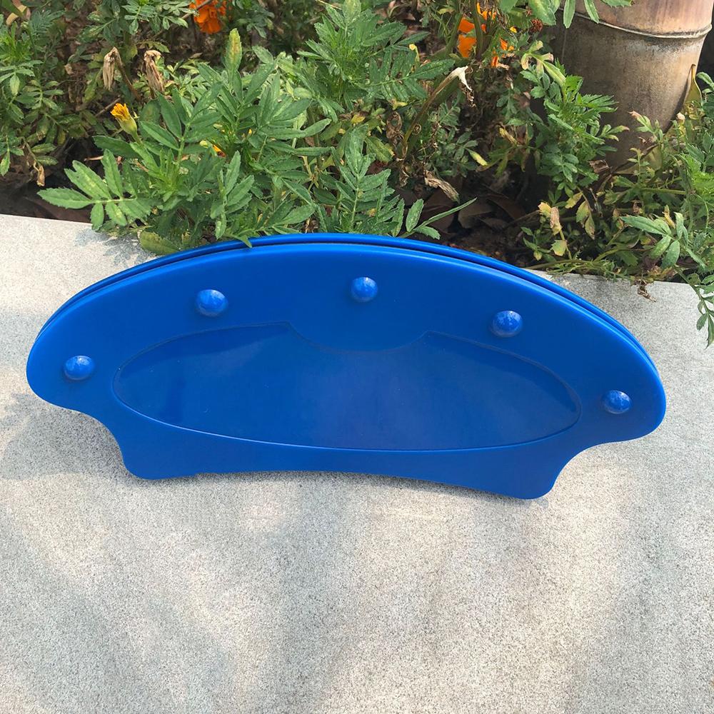 1PC Hands Free Playing Card Holders Plastic Table Top Desk Games Holder Blue