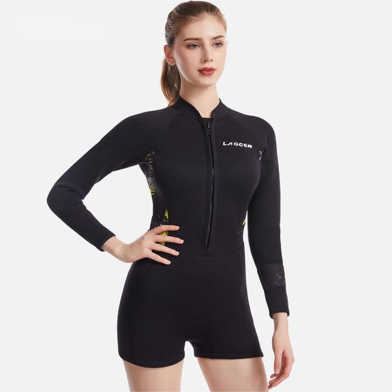 Alliance Messenger Women s Thermal Long-Sleeve Shorty Wetsuit L