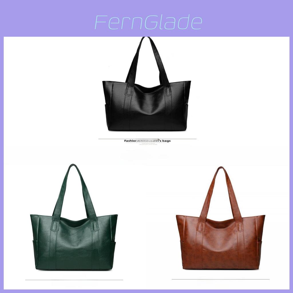 Big Tote Bag For Women Pu Leather Large Capacity Handbag With Top Zip Closure For Daily Use
