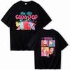 KPop Demon Hunters round neck short sleeved summer loose sports casual top EMA