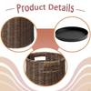 Umbrella Stand Storage Basket Decorative Floor Standing Stable Rack Organizer for Doorway Home Use