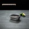 ZISIZ 304 Stainless Steel Rectangular Food Storage Container