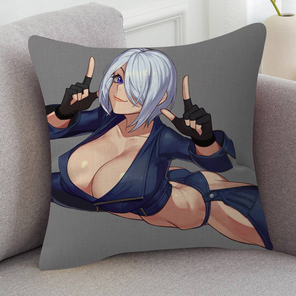 GAME The King Of Fighters Pillowcase Toon Gift Cushion Cover Bedroom Home Sofa Chair Seat Decor Pillow Case