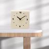 Desktop Clock   Quiet Movement Metal Desk Clock Ornament for Bedroom Bedside Living Room Home