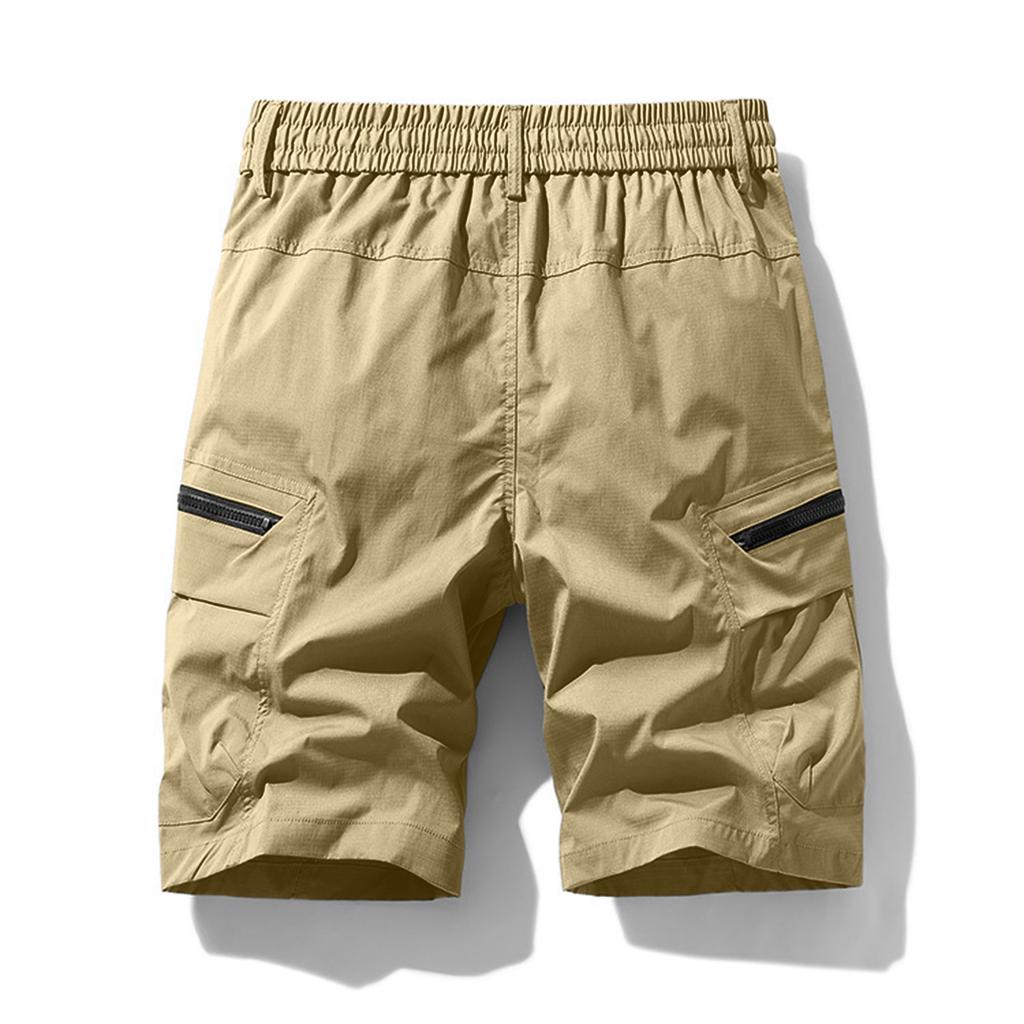 Men's Fashion Multiple Pockets Five-pocket Pants Loose Casual Wear Work Pants Shorts