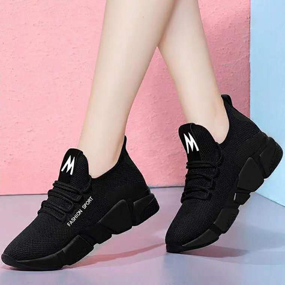 Old ******* cloth shoes women's shoes ****** and summer sports walking breathable mother shoes large size one pedal middle-aged and elderly s**t sol