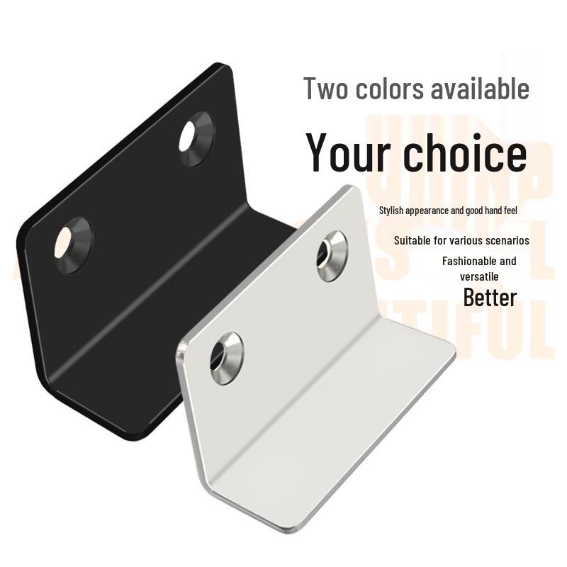 L-Shaped Magnetic Door Stopper: Invisible, Punch-Free, Thin Sheet for Sliding Doors, Drawers, and Cabinets.