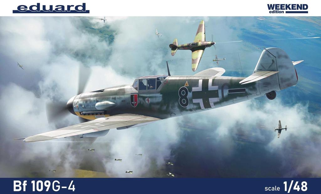 Eduard Weekend Edition Plastic Model EDU84203 1/48 Bf109G-4