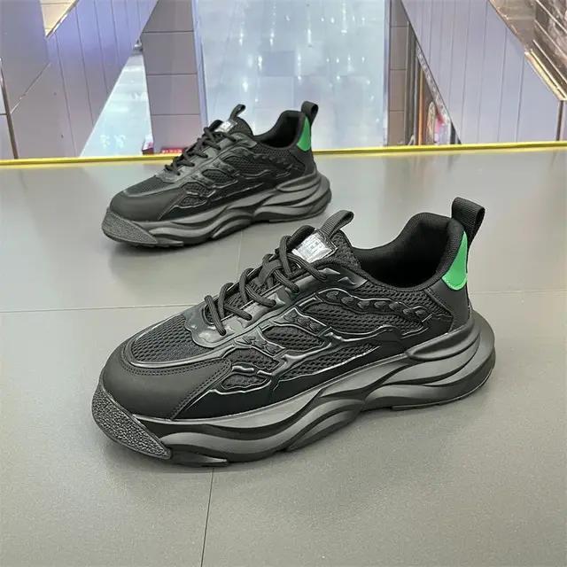 Pánské boty Podzim Nové Prodyšné Boty Torre Pánské Prodyšná Síťovina Ležérní Silná Podrážka Zvýšené Bílé tenisky