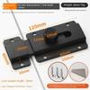 Creative Aluminum Alloy Door Latch Anti-theft Durable Security Bolt Latch Hardware Door Lock Buckle Door